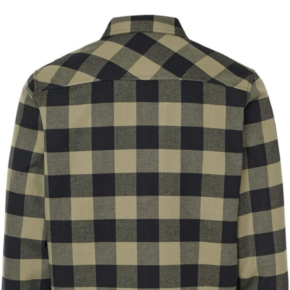 Men's Independent Brand Green Flannel Shirt NWOT - Picture 3 of 3